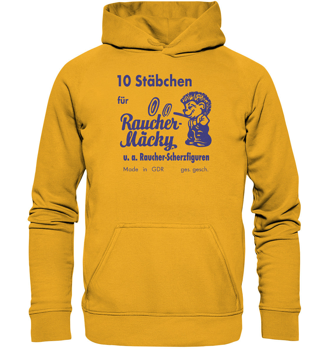 PREMIUM HOODIE UNISEX • RÄUCHER MÄCKY STÄBCHEN