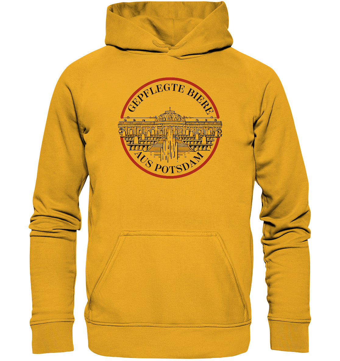 PREMIUM HOODIE UNISEX • GEPFLEGTE BIERE AUS POTSDAM