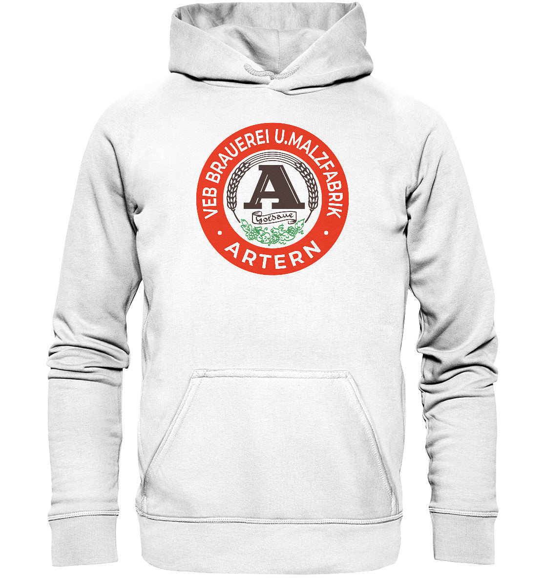 PREMIUM HOODIE UNISEX • VEB BRAUEREI ARTERN GOLDAUE