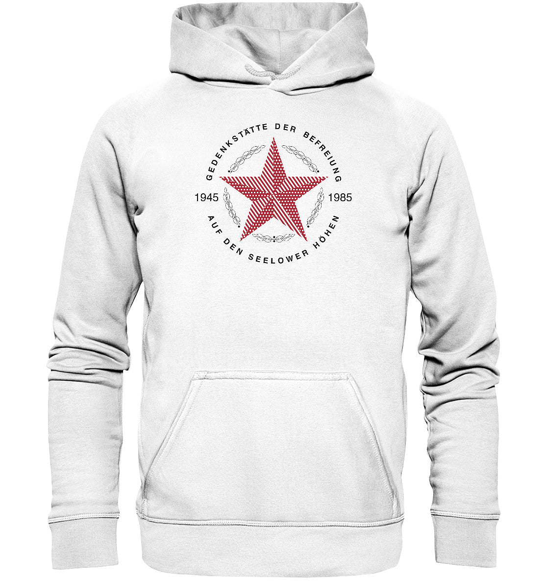 PREMIUM HOODIE UNISEX • GEDENKSTÄTTE SEELOWER HÖHEN