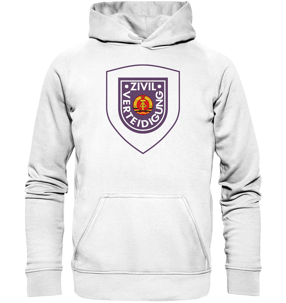 PREMIUM HOODIE UNISEX • DDR ZIVILVERTEIDIGUNG