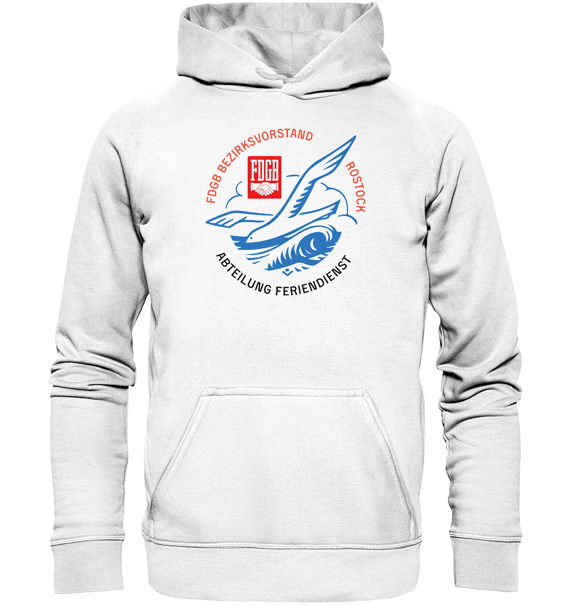 PREMIUM HOODIE UNISEX • FDGB FERIENDIENST ROSTOCK