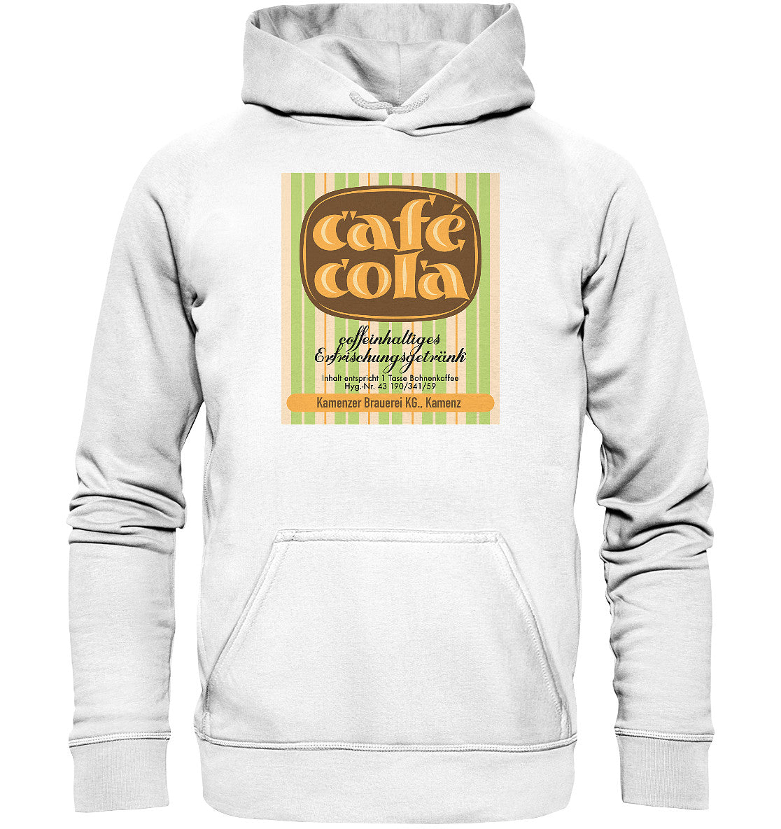 PREMIUM HOODIE UNISEX • CAFÉ COLA - KAMENZ