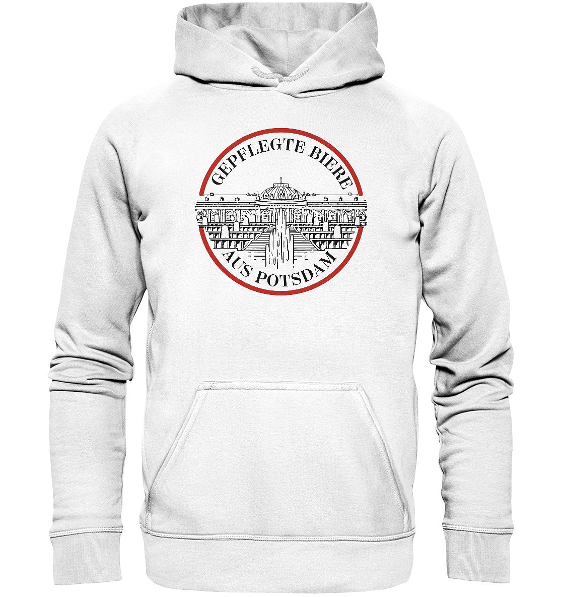 PREMIUM HOODIE UNISEX • GEPFLEGTE BIERE AUS POTSDAM