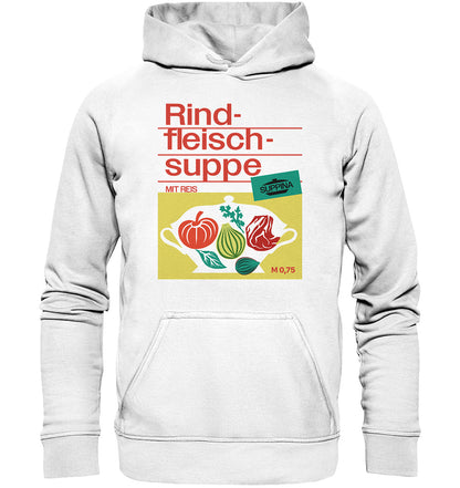 PREMIUM HOODIE UNISEX • RINDFLEISCHSUPPE SUPPINA