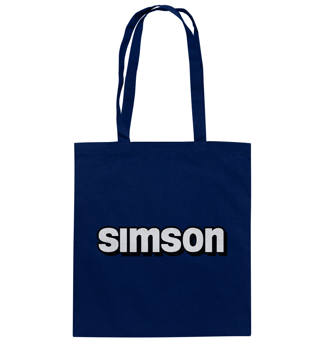 BAUMWOLLTASCHE • SIMSON - SCHRIFTZUG