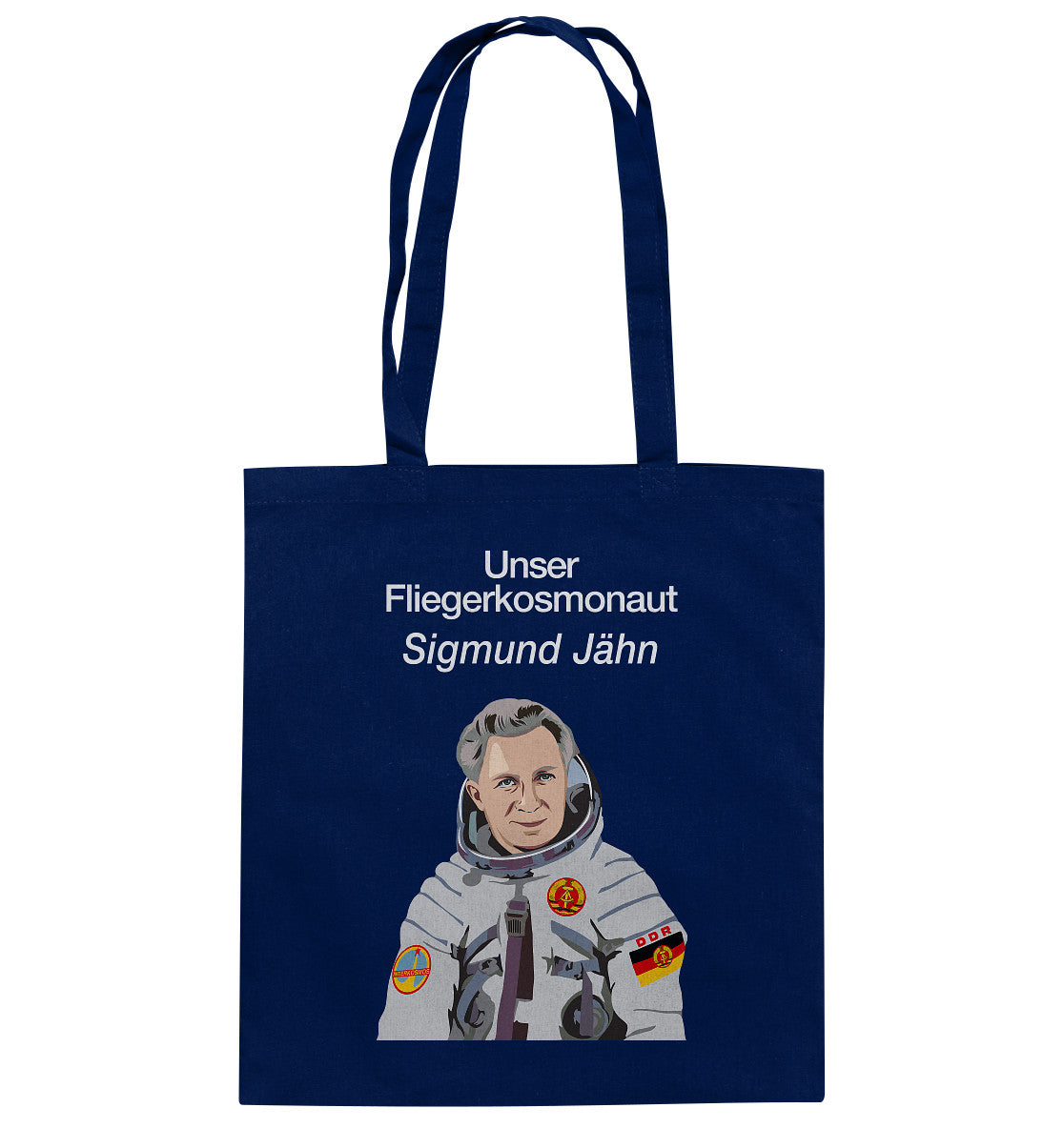 BAUMWOLLTASCHE • UNSER FLIEGERKOSMONAUT SIGMUND JÄHN