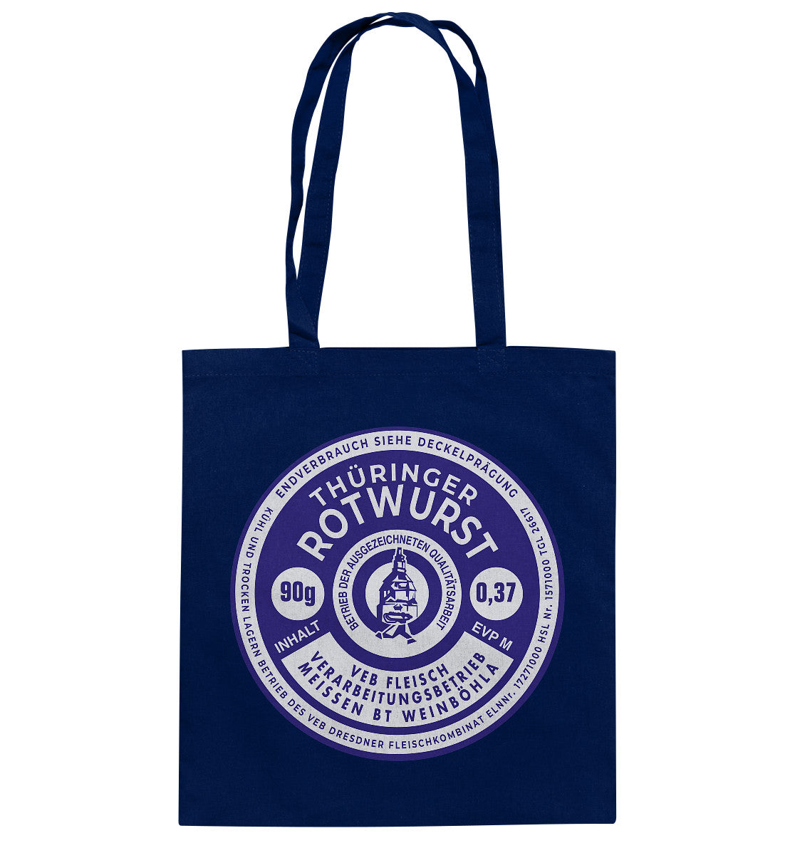 BAUMWOLLTASCHE • THÜRINGER ROTWURST