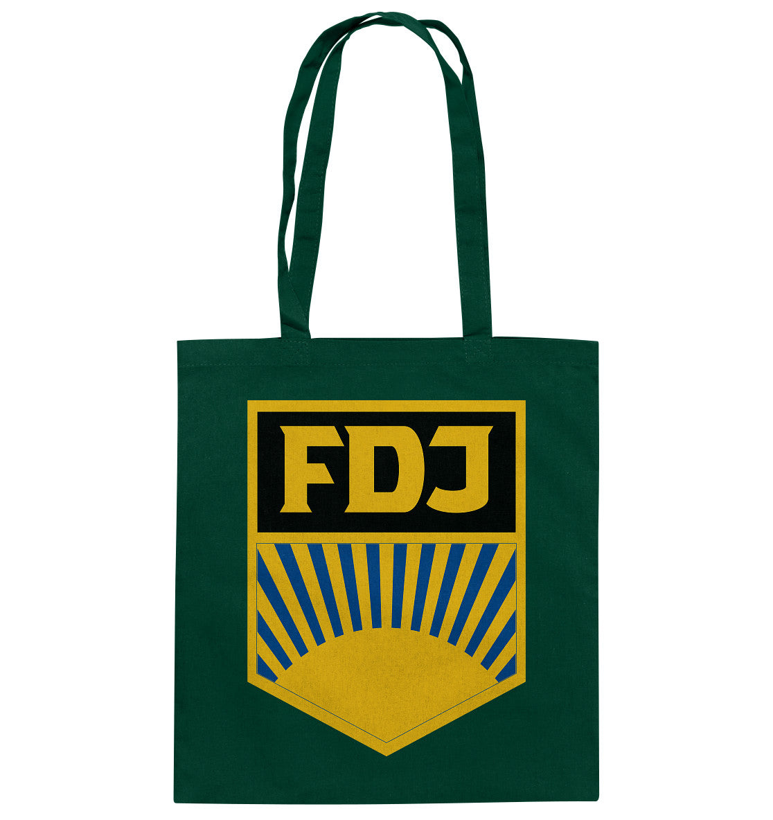 BAUMWOLLTASCHE • FDJ FREIE DEUTSCHE JUGEND - FARBE