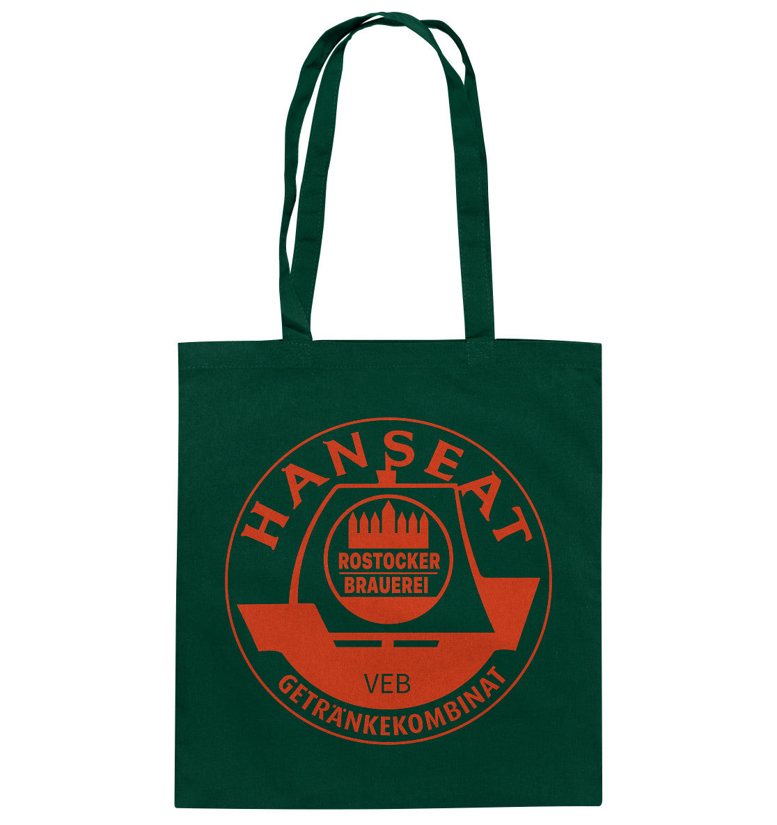 BAUMWOLLTASCHE • HANSEAT ROSTOCKER BRAUEREI VEB