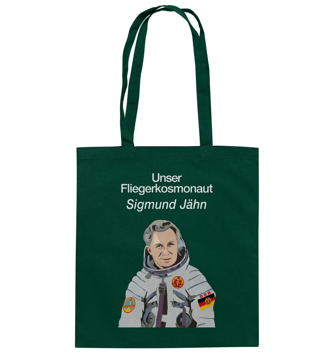 BAUMWOLLTASCHE • UNSER FLIEGERKOSMONAUT SIGMUND JÄHN