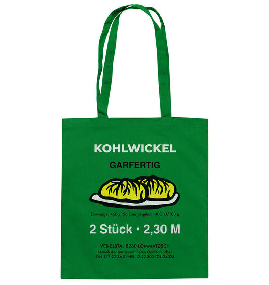 BAUMWOLLTASCHE • ELBTAL KOHLWICKEL - Baumwolltasche