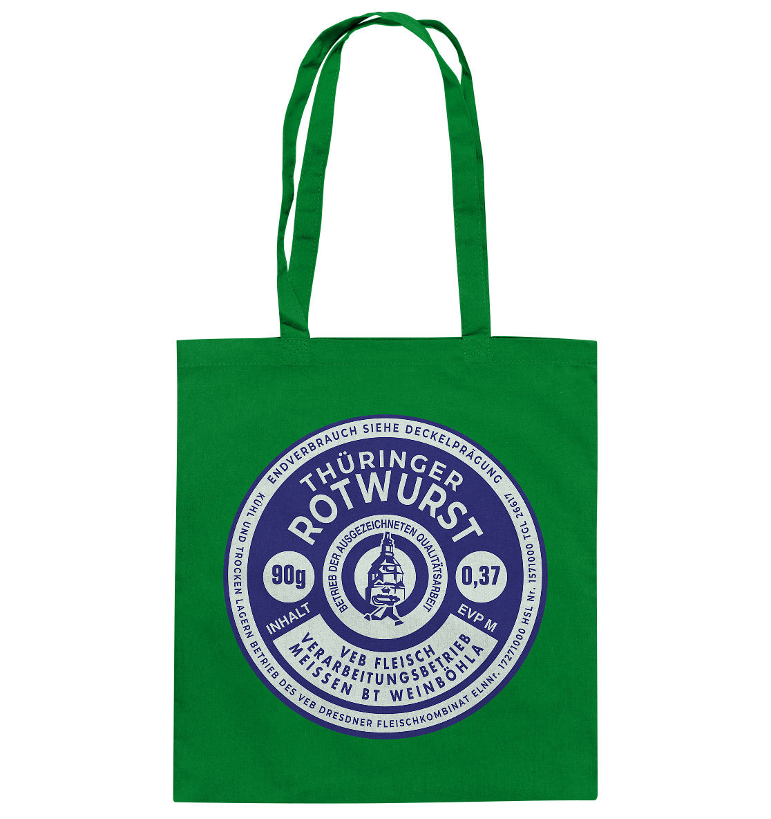 BAUMWOLLTASCHE • THÜRINGER ROTWURST