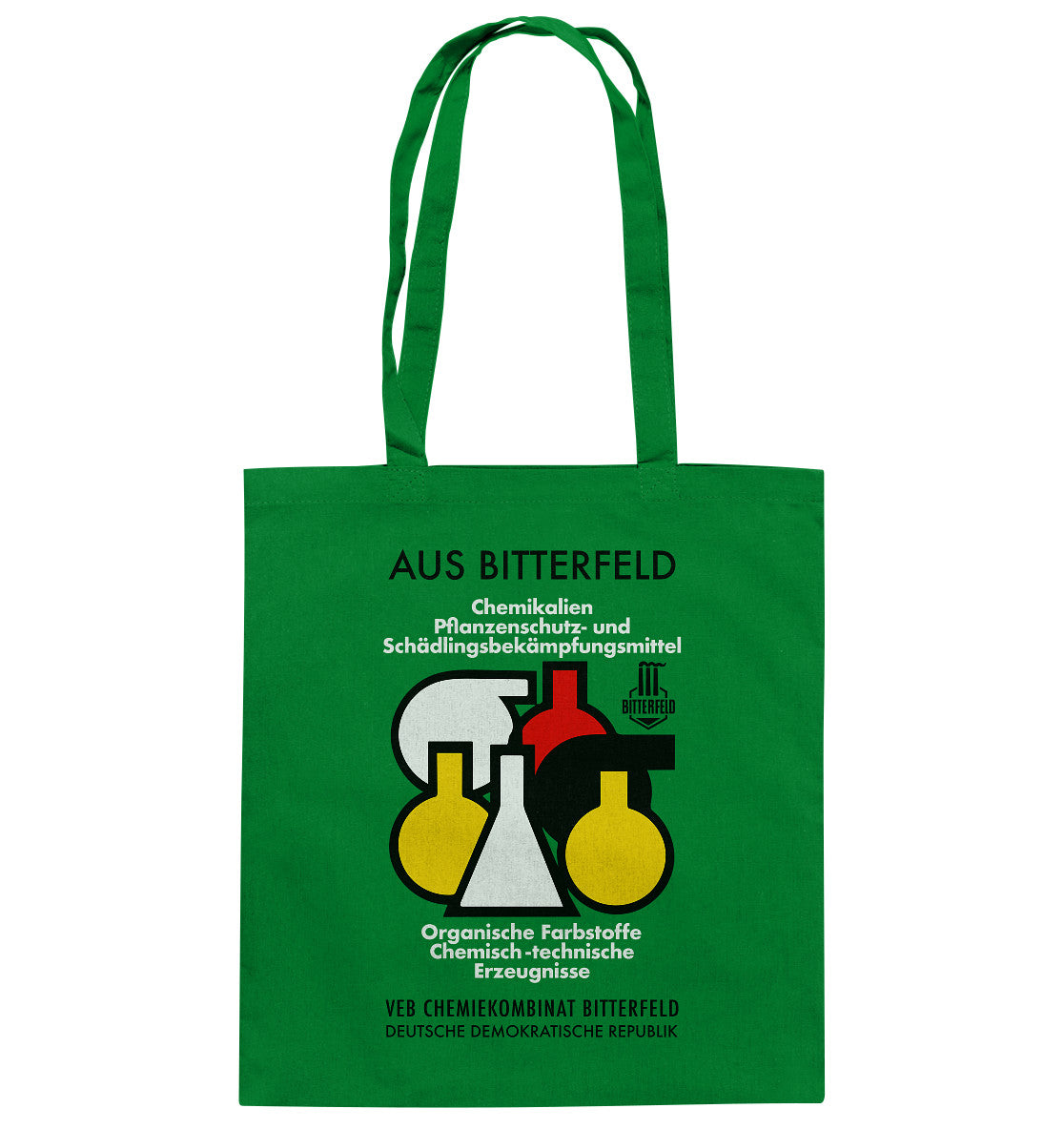 BAUMWOLLTASCHE • CHEMIKALIEN AUS BITTERFELD