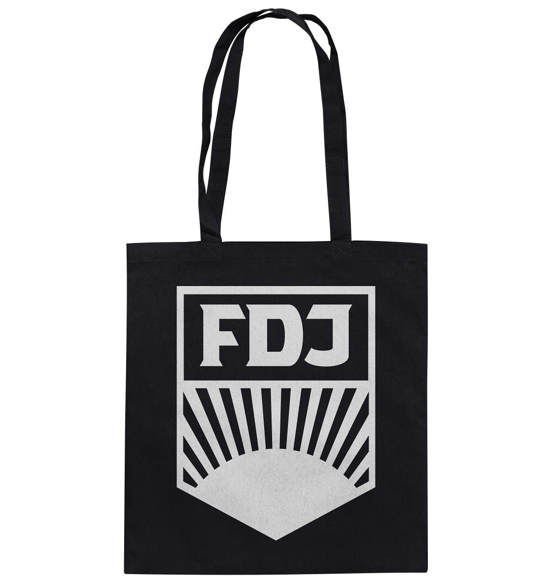 BAUMWOLLTASCHE • FDJ FREIE DEUTSCHE JUGEND - WEISS