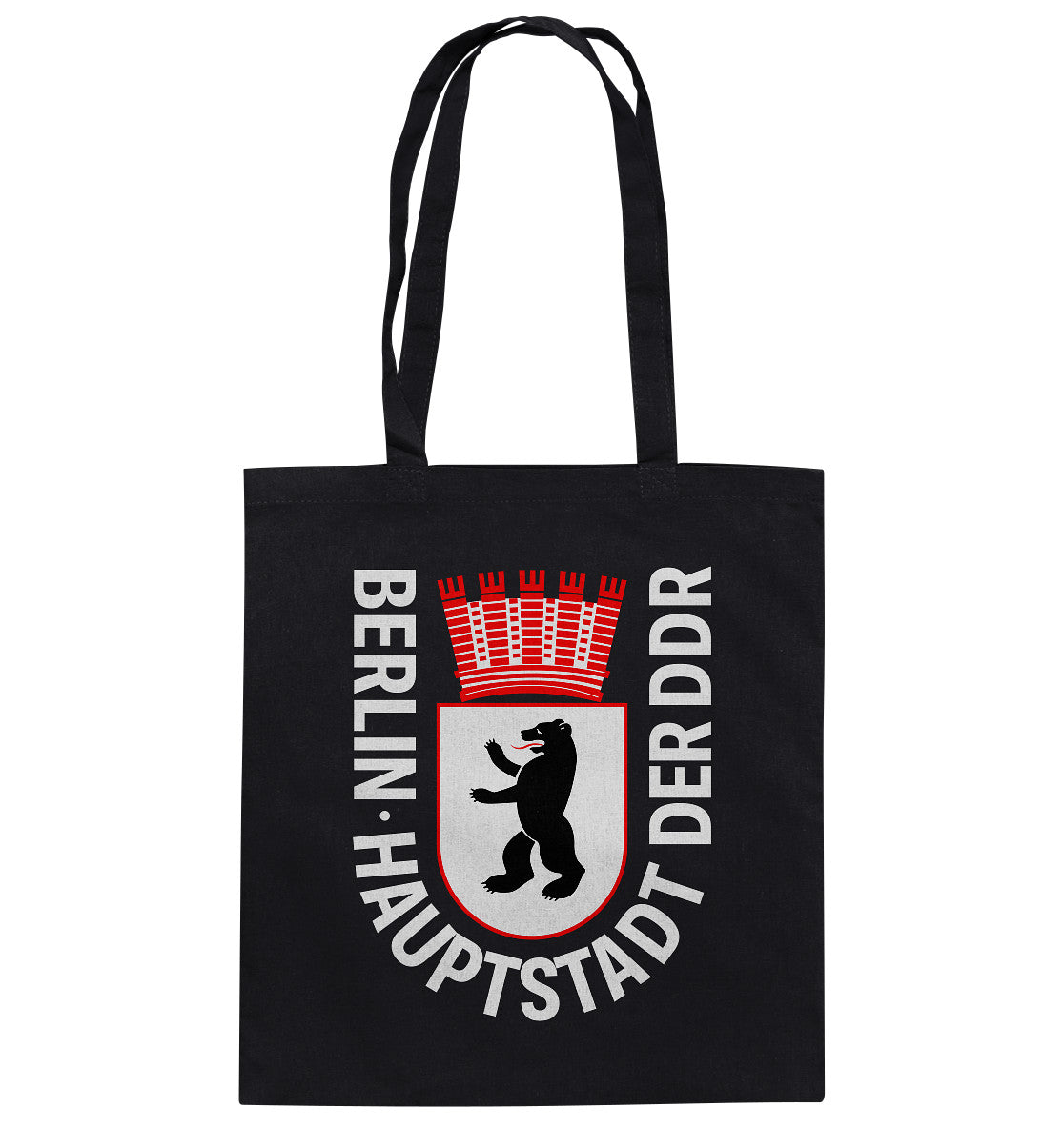 BAUMWOLLTASCHE • WAPPEN BERLIN - HAUPTSTADT DER DDR