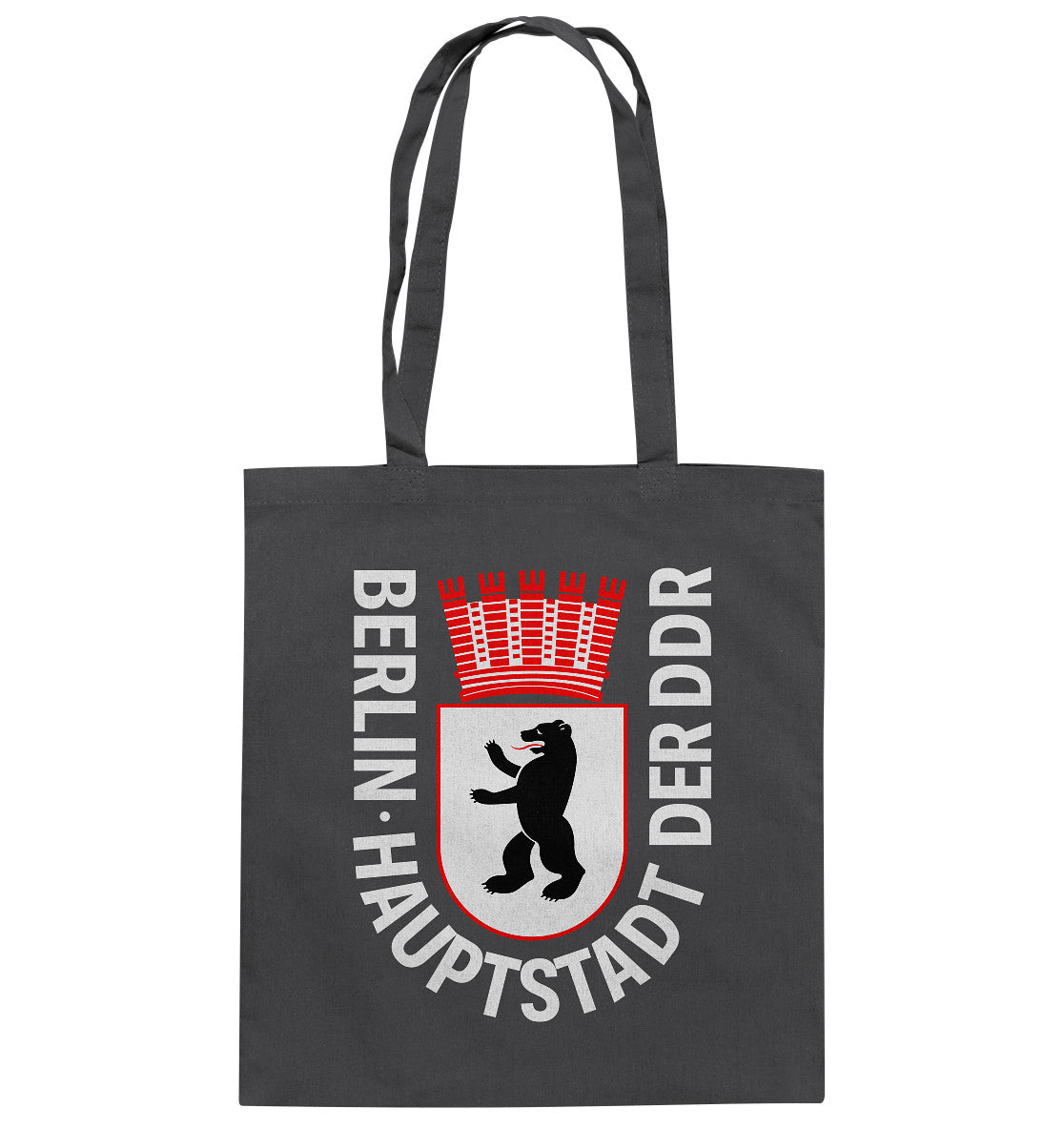 BAUMWOLLTASCHE • WAPPEN BERLIN - HAUPTSTADT DER DDR