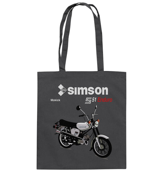 BAUMWOLLTASCHE  •  SIMSON ENDURO - ORIGINAL PROSPEKT