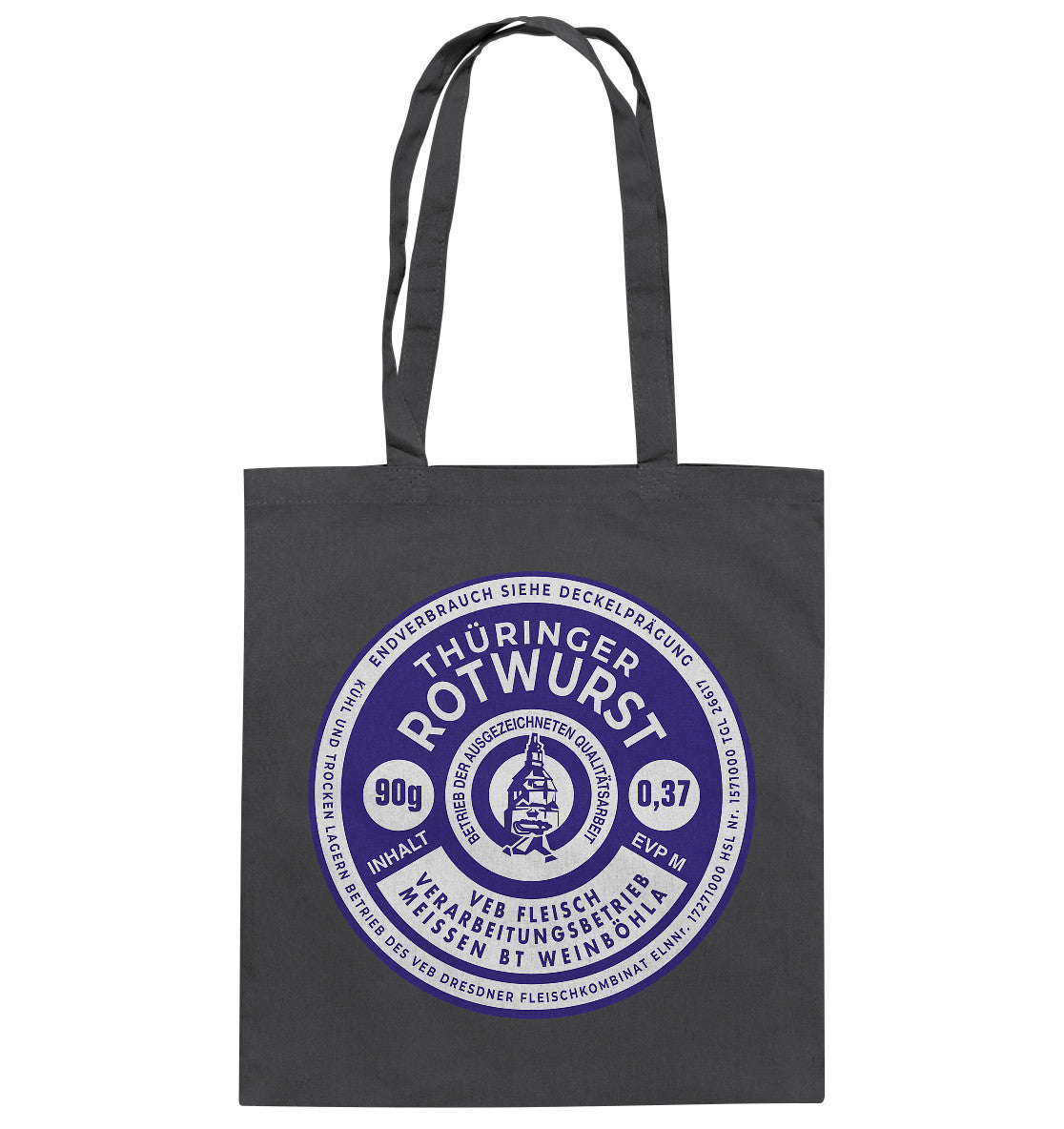 BAUMWOLLTASCHE • THÜRINGER ROTWURST