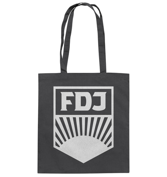 BAUMWOLLTASCHE • FDJ FREIE DEUTSCHE JUGEND - WEISS