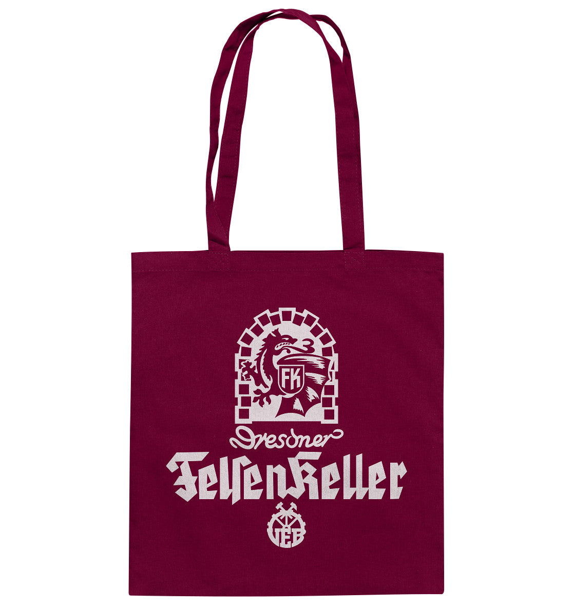 BAUMWOLLTASCHE • VEB DRESDNER FELSENKELLER