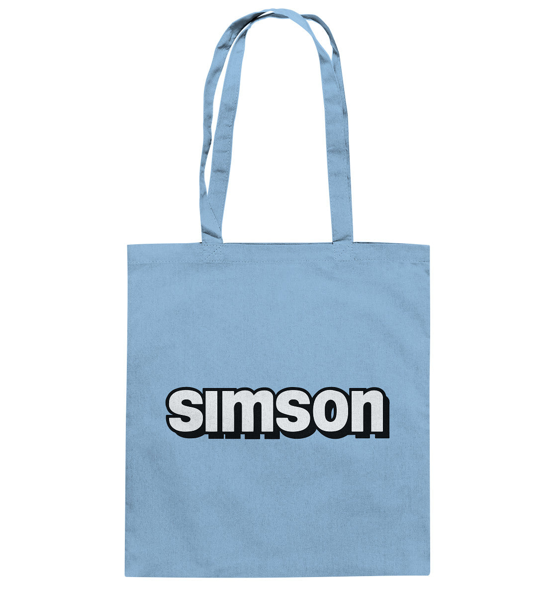 BAUMWOLLTASCHE • SIMSON - SCHRIFTZUG