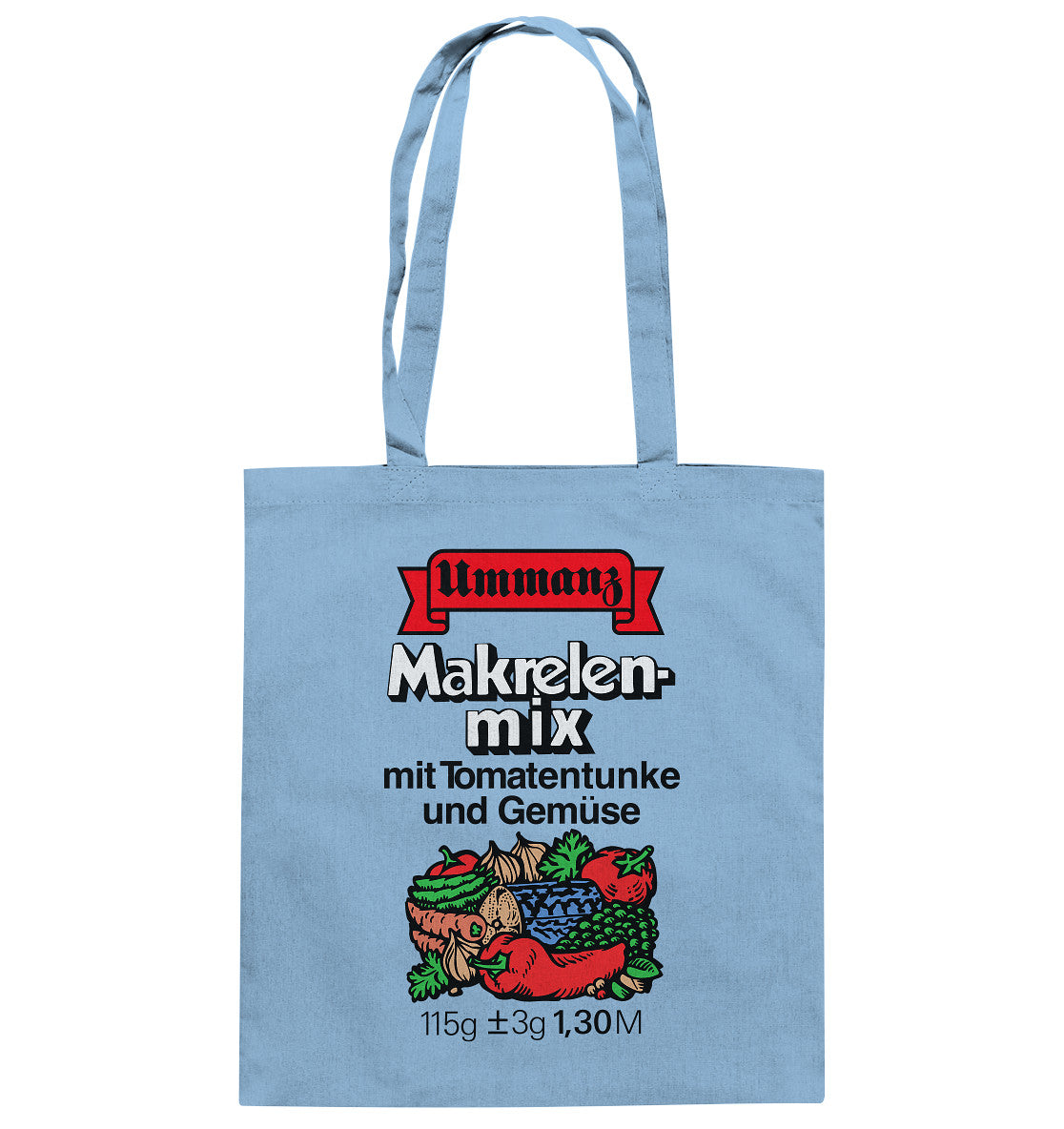 BAUMWOLLTASCHE • UMMANZ - MAKRELENMIX b.