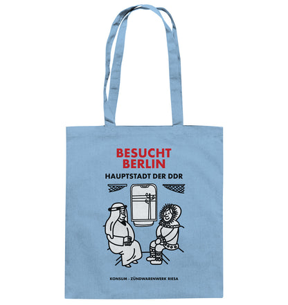 BAUMWOLLTASCHE • RIESA STREICHHÖLZER - BESUCHT BERLIN