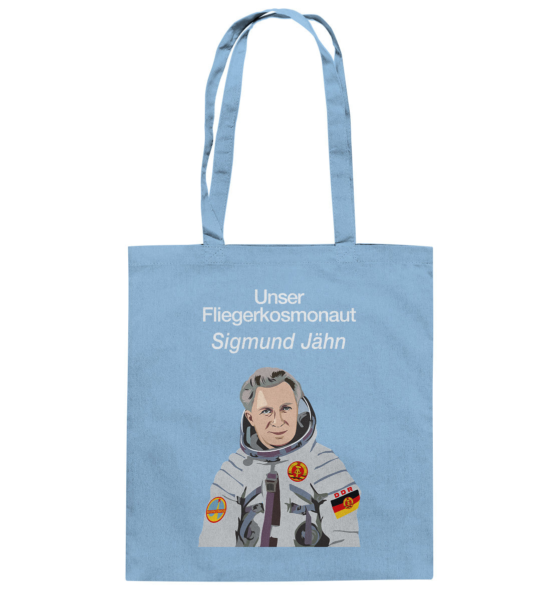 BAUMWOLLTASCHE • UNSER FLIEGERKOSMONAUT SIGMUND JÄHN