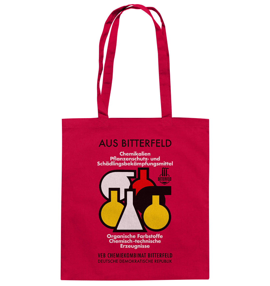 BAUMWOLLTASCHE • CHEMIKALIEN AUS BITTERFELD