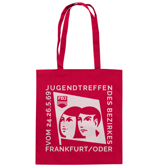 BAUMWOLLTASCHE • FDJ JUGENDTREFFEN FRANKFURT ODER - 1969