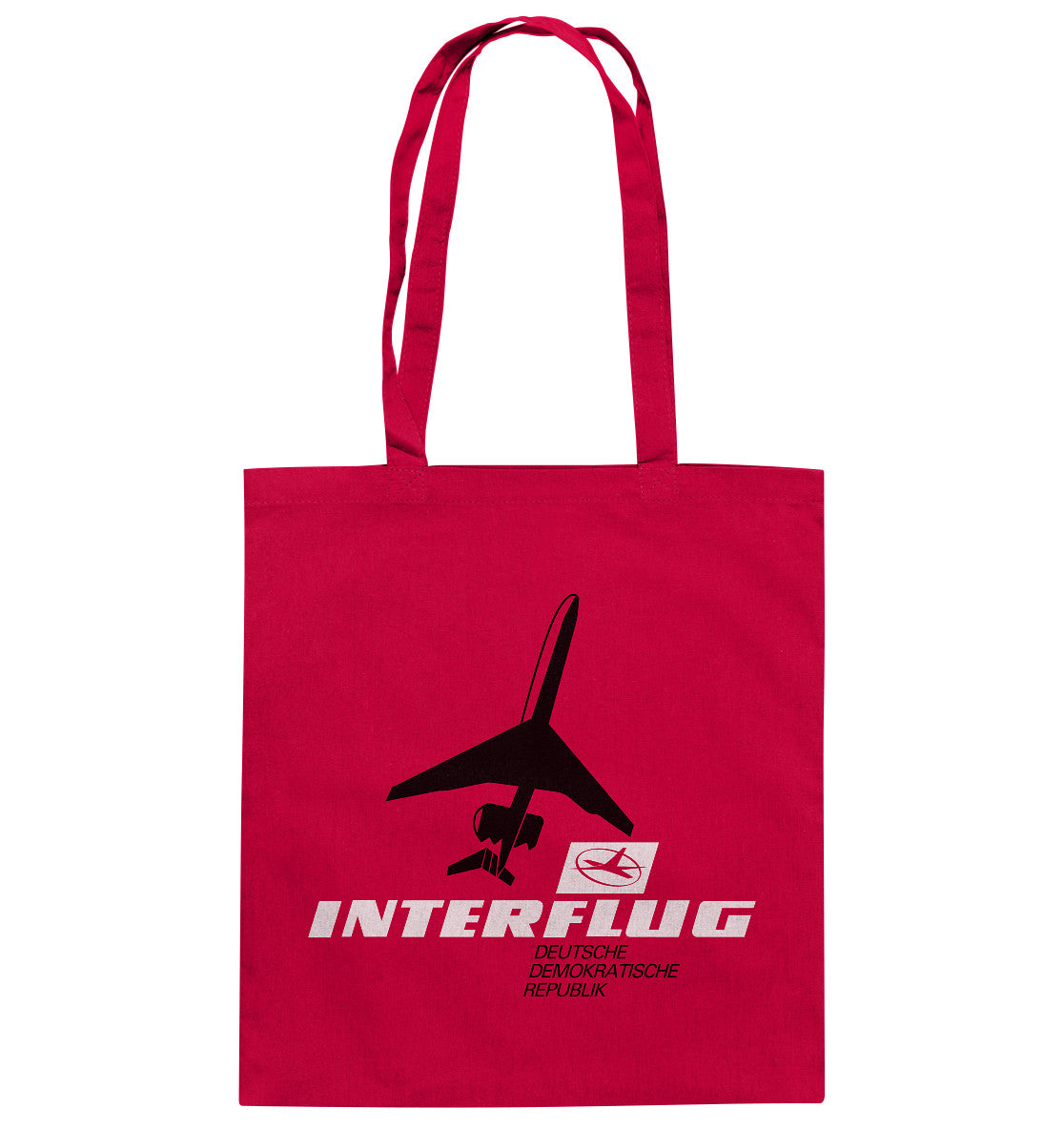 BAUMWOLLTASCHE • IF - INTERFLUG DDR - ORIGINAL WERBUNG 1981