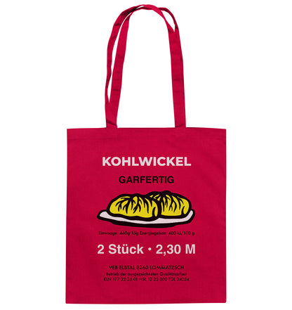 BAUMWOLLTASCHE • ELBTAL KOHLWICKEL - Baumwolltasche