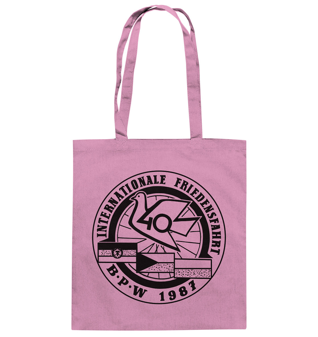 BAUMWOLLTASCHE •  INTERNATIONALE FRIEDENSFAHRT 1987