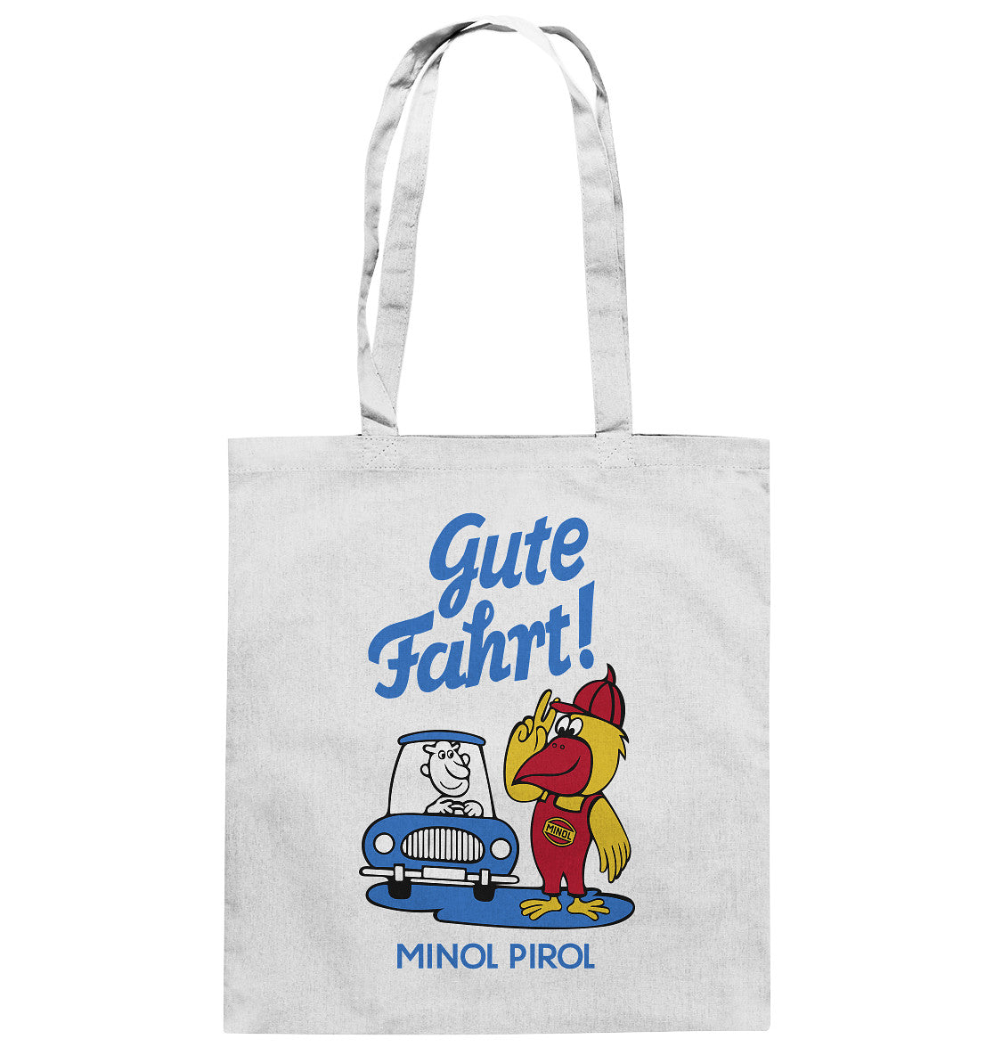 BAUMWOLLTASCHE • GUTE FAHRT! MINOL PIROL