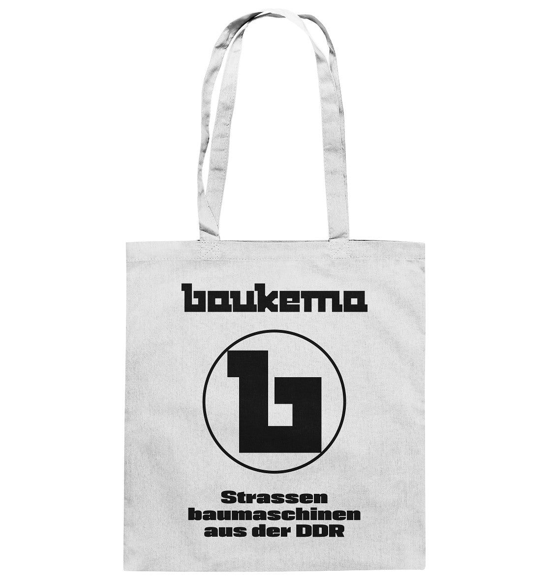 BAUMWOLLTASCHE • BAUKEMA STRASSENBAUMASCHINEN - hell