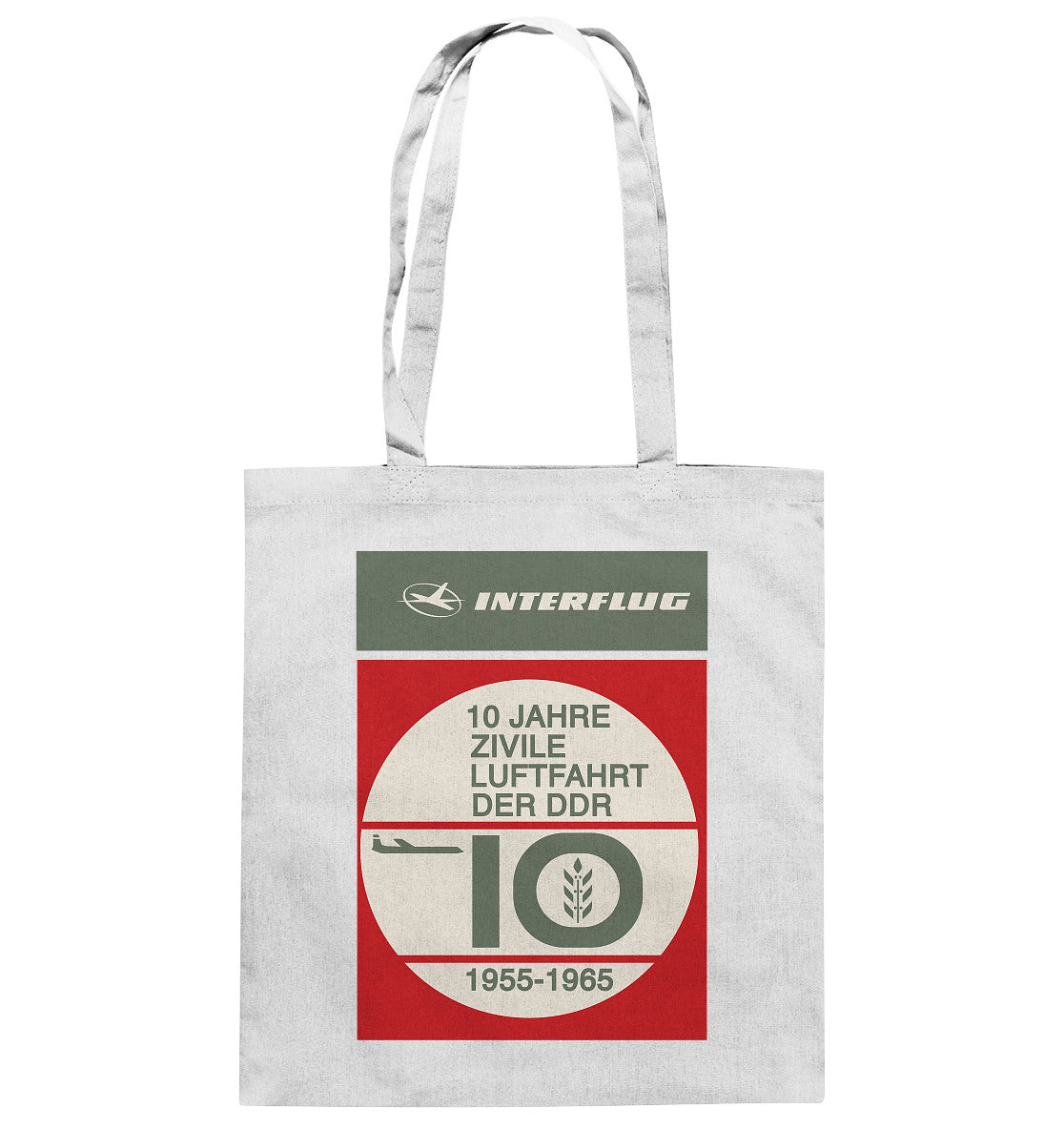 BAUMWOLLTASCHE •10 JAHRE INTERFLUG