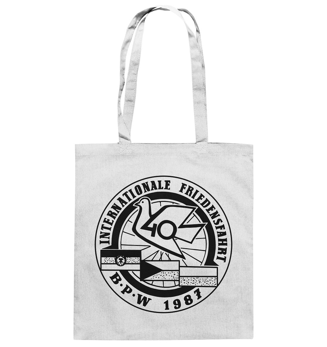 BAUMWOLLTASCHE •  INTERNATIONALE FRIEDENSFAHRT 1987