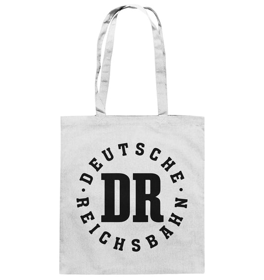 BAUMWOLLTASCHE • DR DEUTSCHE REICHSBAHN - WEISS