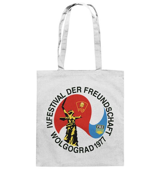 BAUMWOLLTASCHE • FESTIVAL DER FREUNDSCHAFT - WOLGOGRAD 1977