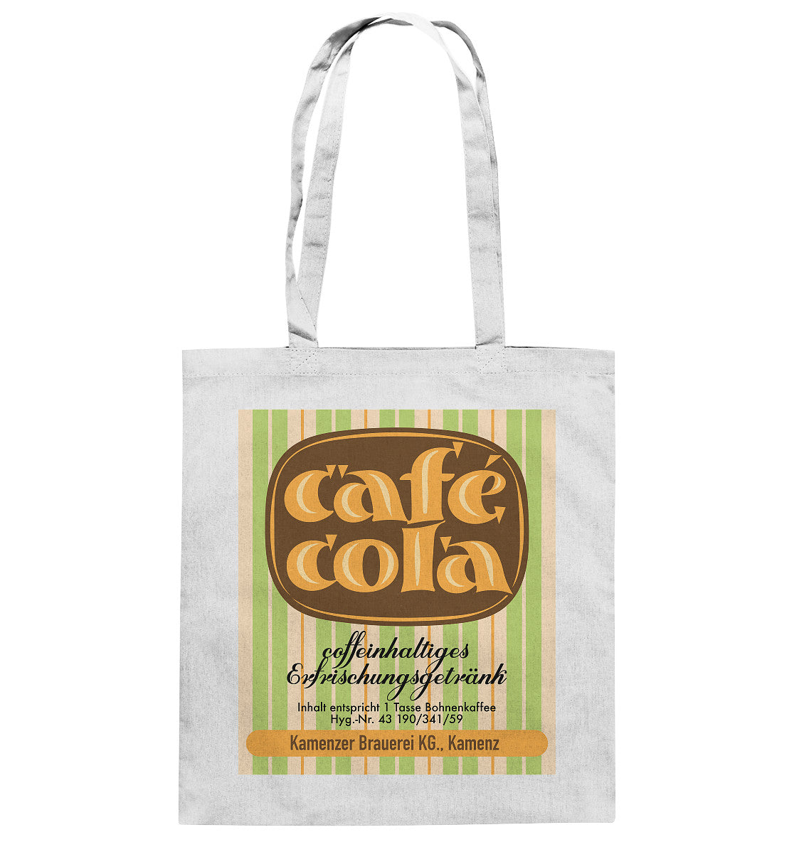 BAUMWOLLTASCHE • CAFÉ COLA - KAMENZ