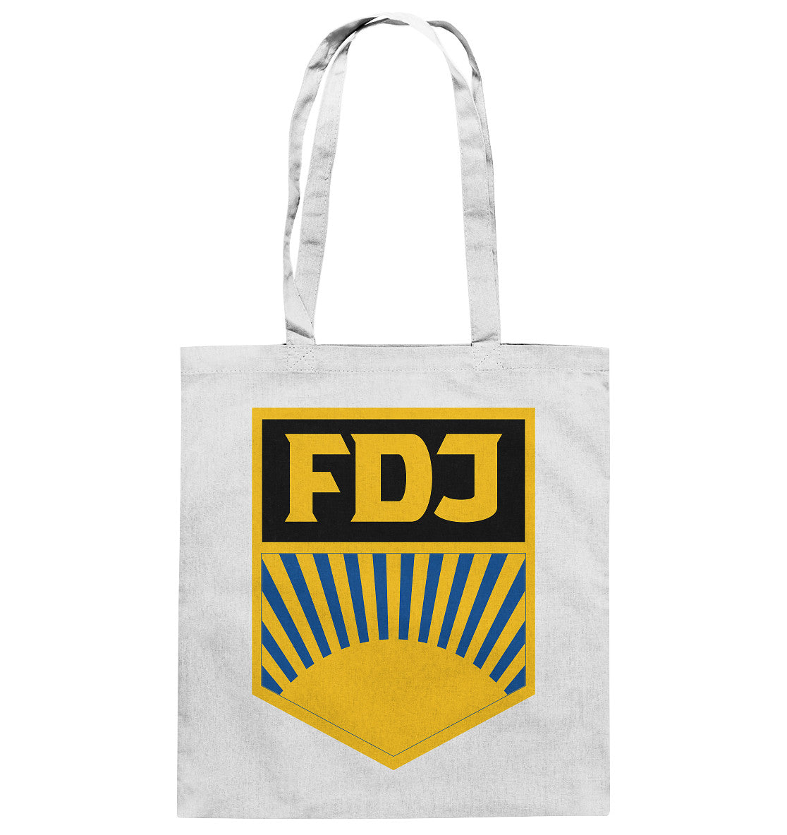 BAUMWOLLTASCHE • FDJ FREIE DEUTSCHE JUGEND - FARBE