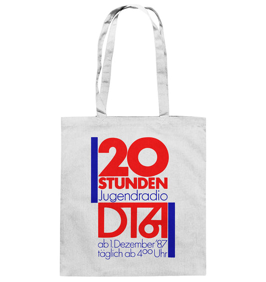 BAUMWOLLTASCHE • 20 STUNDEN JUGENDRADIO DT64