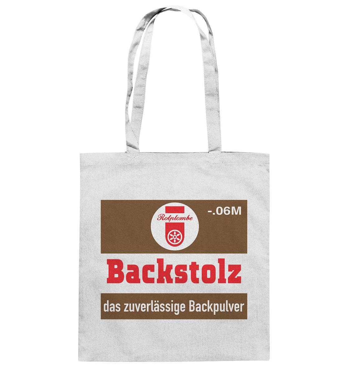 BAUMWOLLTASCHE • BACKSTOLZ BACKPULVER