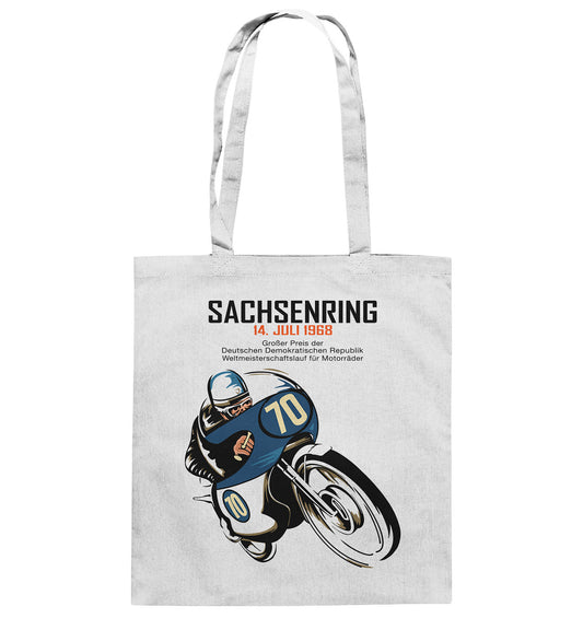 BAUMWOLLTASCHE • SACHSENRING 1968 - GROSSER PREIS DER DDR