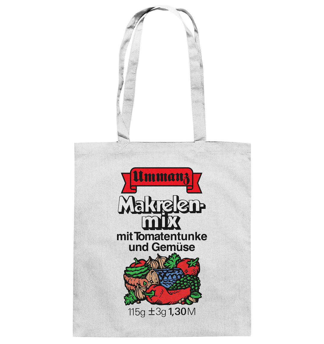 BAUMWOLLTASCHE • UMMANZ - MAKRELENMIX b.