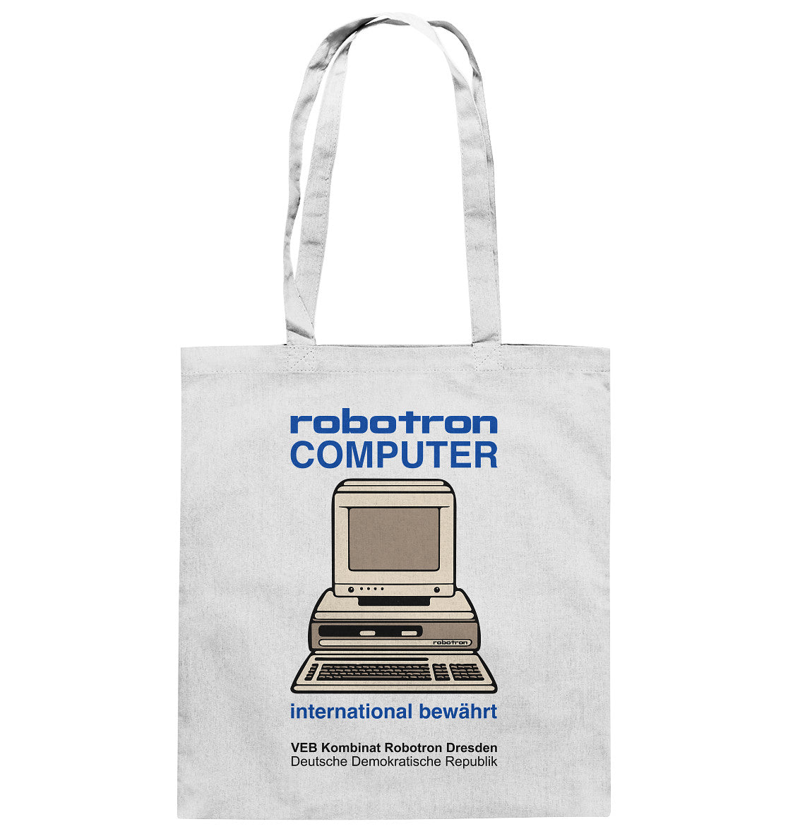 BAUMWOLLTASCHE • ROBOTRON COMPUTER DRESDEN