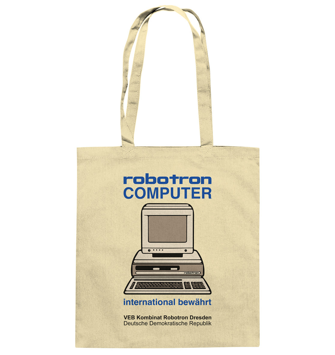 BAUMWOLLTASCHE • ROBOTRON COMPUTER DRESDEN