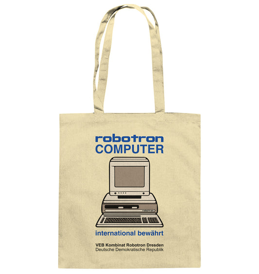 BAUMWOLLTASCHE • ROBOTRON COMPUTER DRESDEN