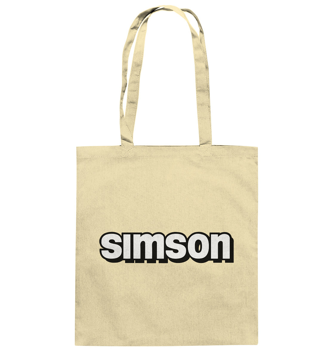 BAUMWOLLTASCHE • SIMSON - SCHRIFTZUG